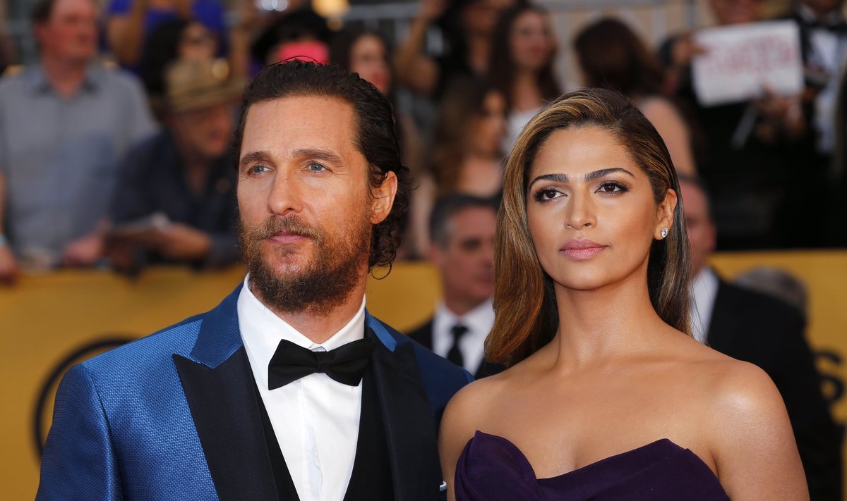 Matthew McConaughey ir Camila Alves