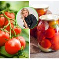 Dr. Čapkauskienė apie pomidorų marinavimą: paisykite šių 2 taisyklių ir žiemą valgysite itin maistingas daržoves
