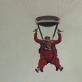 Močiutė atšventė 90-metį atlikdama šuolį su parašiutu