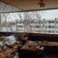 Взрыв в многоквартирном доме в Паневежисе