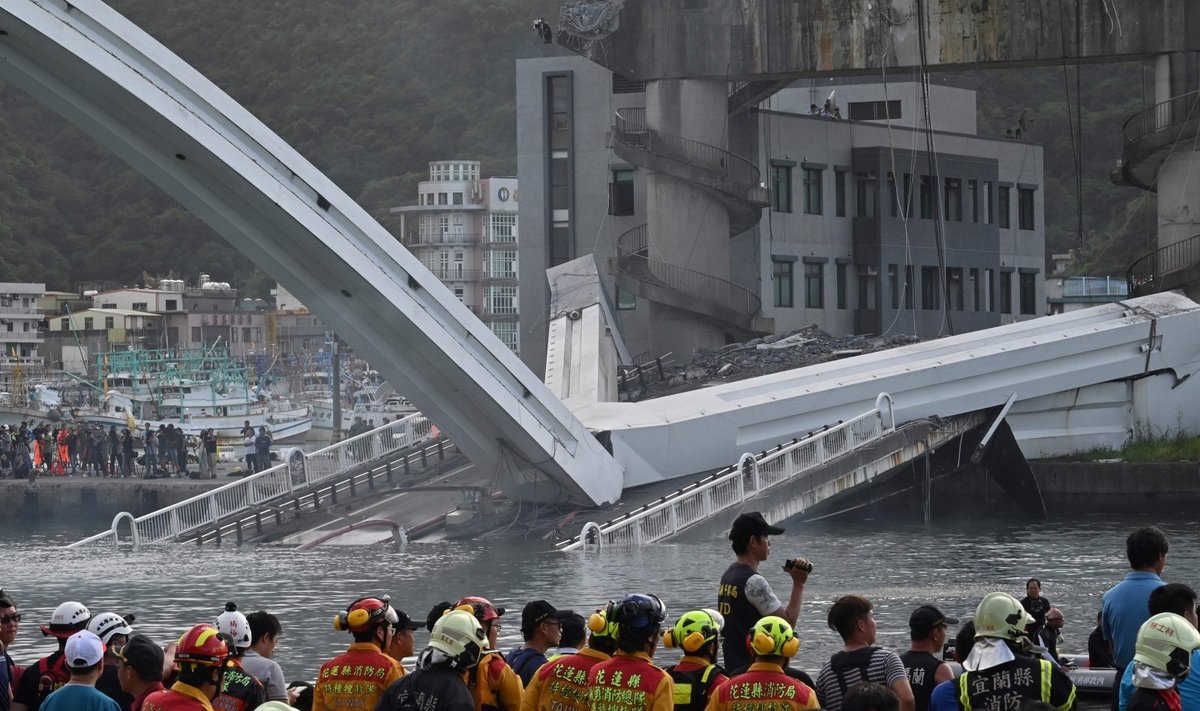 Tilto griūtis Taivane