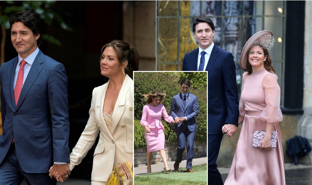Justinas Trudeau ir Sophie Gregoire-Trudeau / Foto: Scanpix, Vida Press