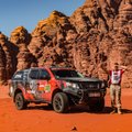 Iš Saudo Arabijos parplukdyta lietuviška Dakaro technika: ilsėtis teks ne visiems