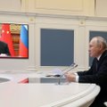 Putinas pareiškė Xi Jinpingui, kad nori stiprinti karinį bendradarbiavimą