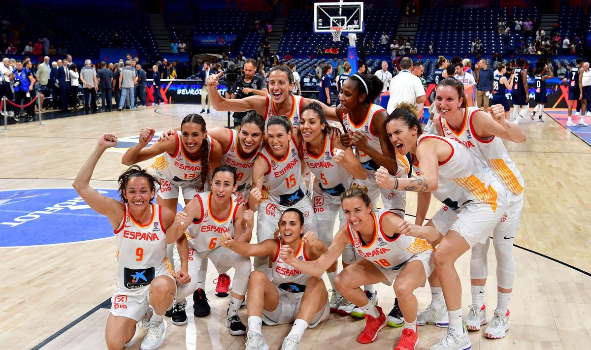 Ispanijos krepšininkės apgynė Europos čempionių vardą