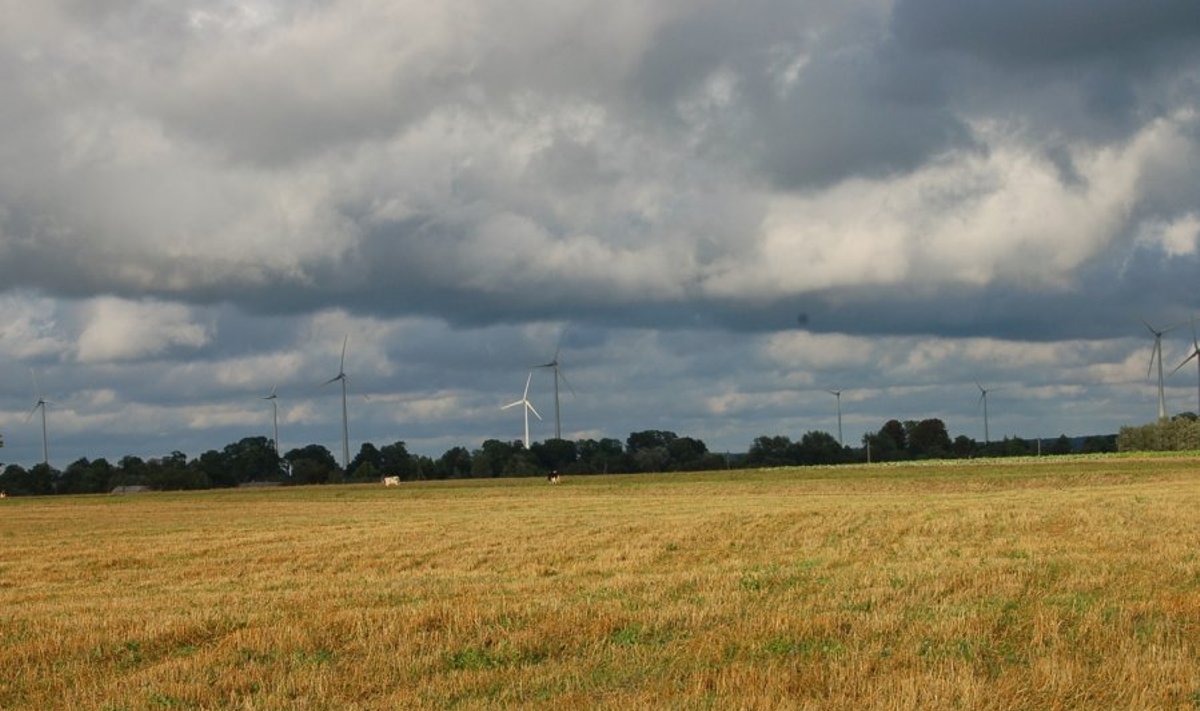 Vėjo jėgainės Klaipėdos rajone 