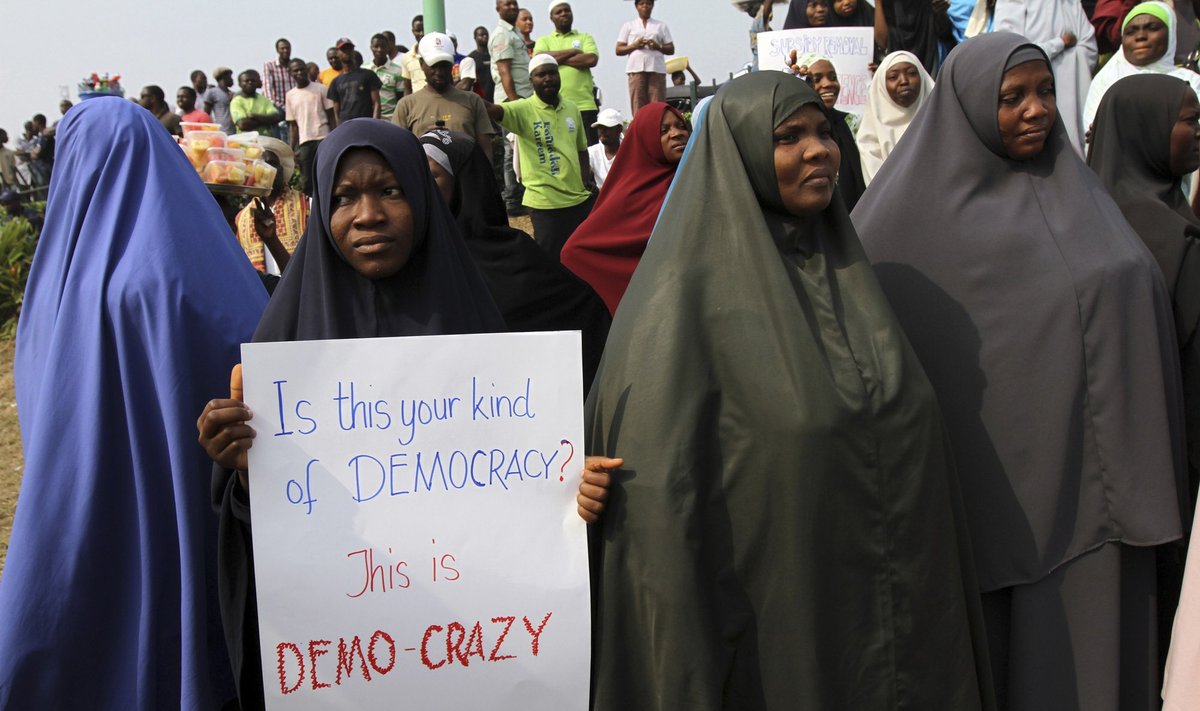 Protestai Nigerijoje