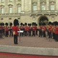 Karalienės sargyba naujagimiui sugrojo sveikinimo dainą