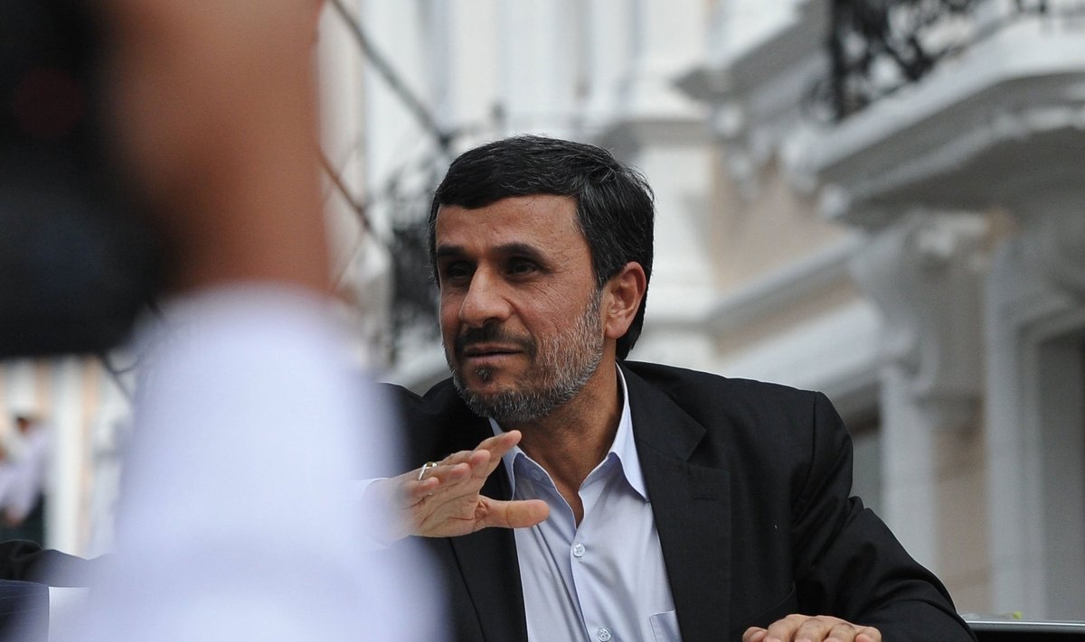 Irano prezidentas Mahmoudas Ahmadinejadas