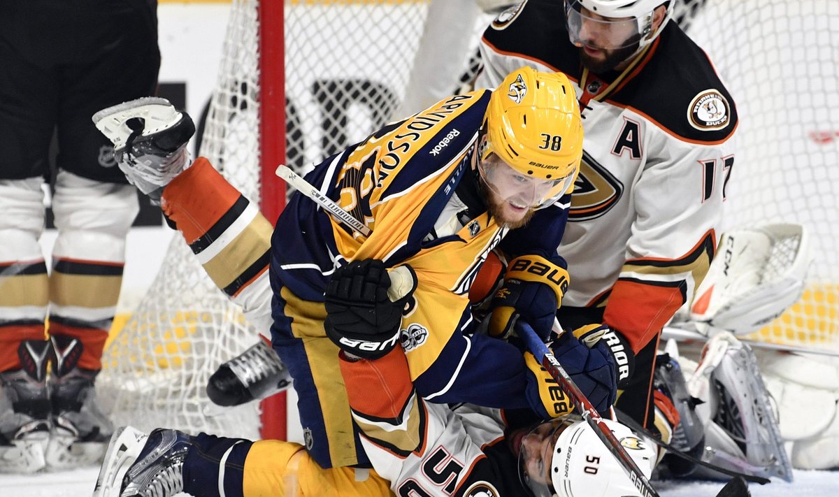 NHL atkrintamosios varžybos: "Predators" – "Ducks"