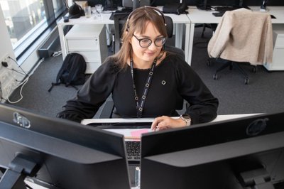 „Omniva LT“ verslo klientų aptarnavimo specialistė Gintarė Bubinienė