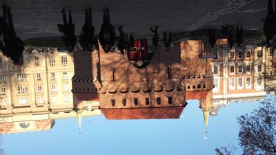 Barbakanas - viduramžių gynybos konstrukcija Krokuvoje