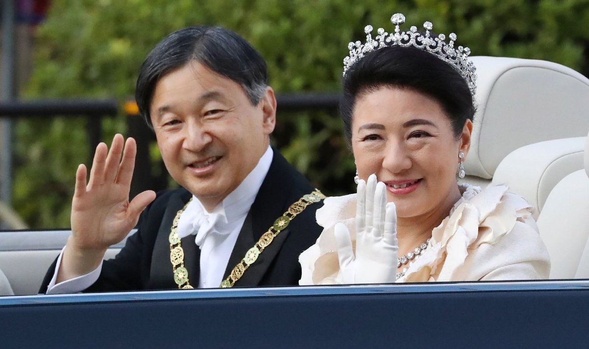 Imperatorius Naruhito ir Imperatorienė Masako