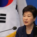 Buvusi Pietų Korėjos prezidentė suimta teismo sprendimu
