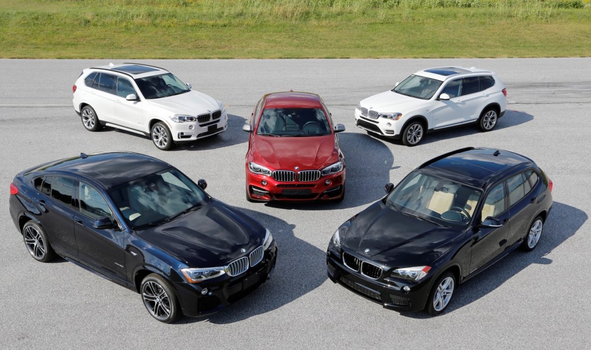 BMW X modeliai