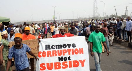 Protestai Nigerijoje