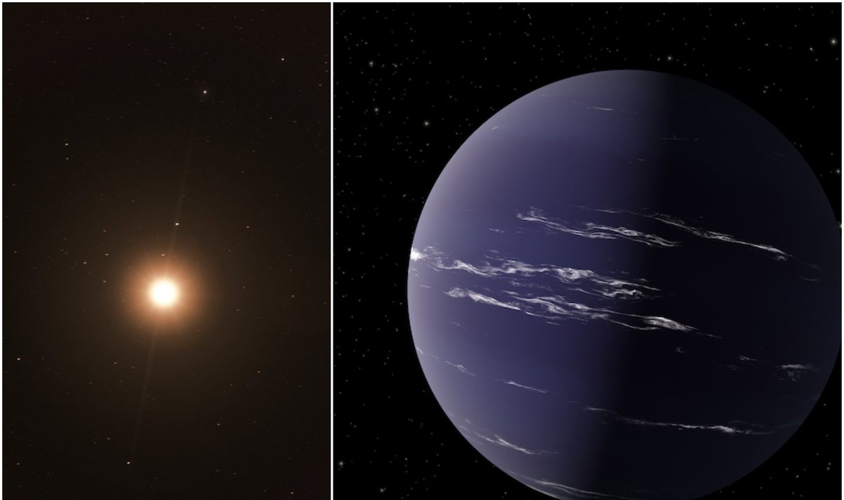 NASA mokslininkai aptiko į Žemę panašią planetą už 90 šviesmečių nuo mūsų.