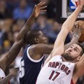 NBA: J. Valančiūnas grįžo į aikštę, bet „Raptors“ patyrė apmaudžiausią nesėkmę sezone
