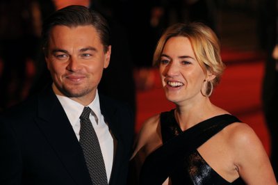 Leonardo DiCaprio ir Kate Winslet 