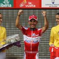 „Vuelta a Espana“ dviratininkų lenktynių 12-ą etapą laimėjo lyderis bendroje įskaitoje J.Rodriguezas