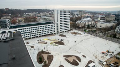 Construction of the Unity Square in Kaunas finished