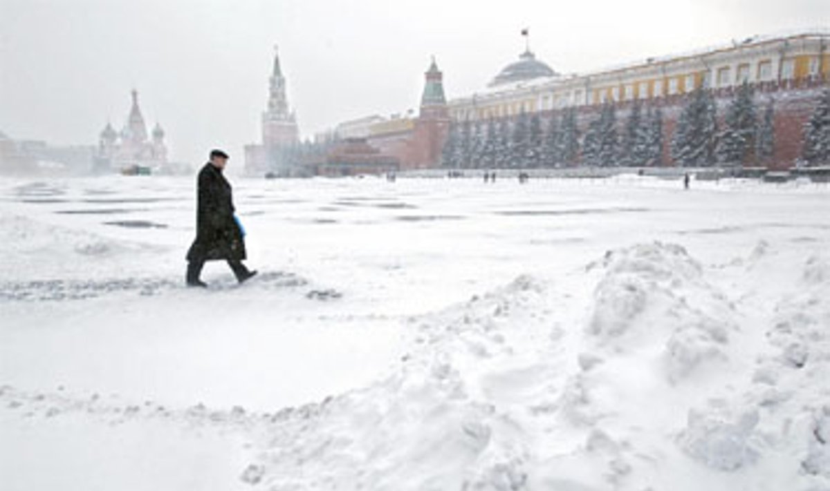 Žiema Maskvoje