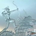Jekaterinburge vyksta ledo skulptūrų festivalis