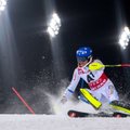 Pasaulio taurės naktinį slalomą laimėjo švedė F. Hansdotter
