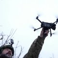 Ukrainiečiai mėgina dronais blokuoti rusų pajėgas netoli Bachmuto