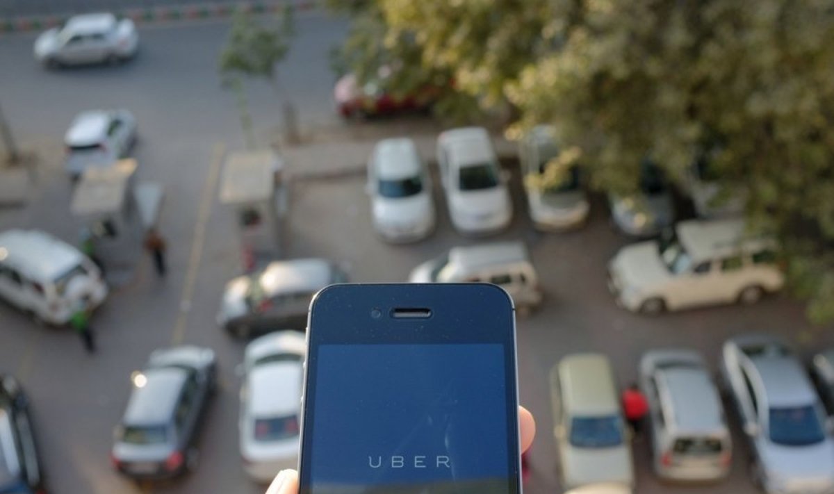 Indijos Uber taksi