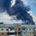 Rusijoje didelis gaisras: Brianske dega karo ligoninė