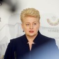 D. Grybauskaitė: apie pabėgėlių laikymą Rukloje pusę metų arba metus nėra net ką kalbėt