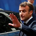 Macronas sveikina pažangą sprendžiant į Europą plūstančių migrantų klausimą