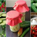 „Mano geriausias konservavimo receptas“: pikantiški saldžiarūgščiai aštroki agurkėliai