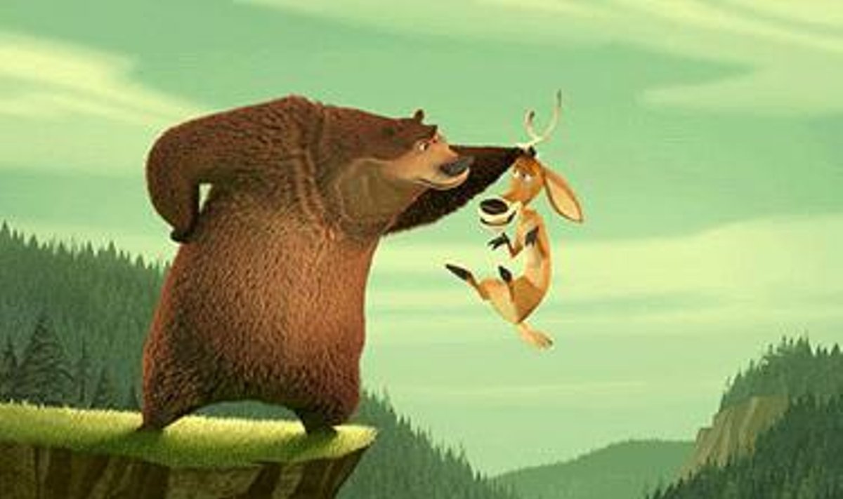 Kadras iš animacinio filmo „Medžioklės sezonas atidarytas!“