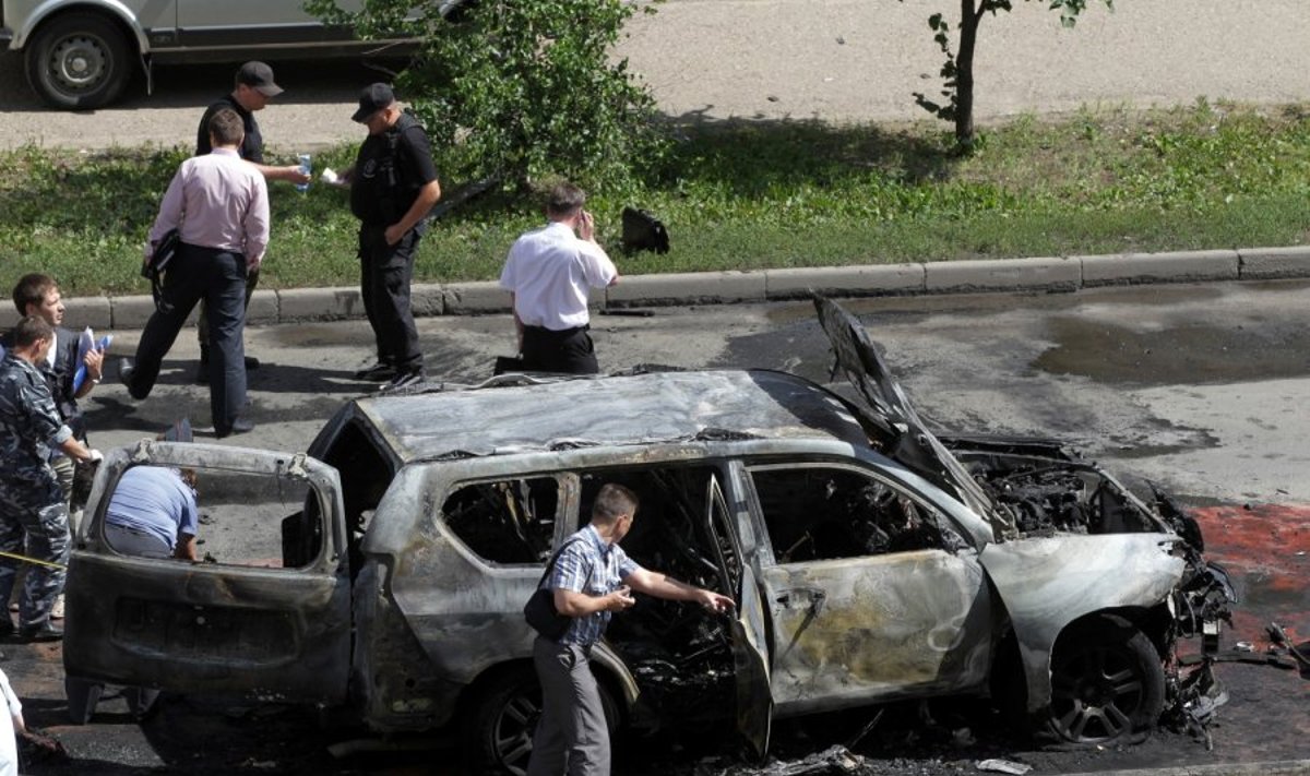 Rusijoje per sprogimą sužeistas musulmonų lyderis Ildusas Faizovas
