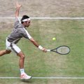 Federeris po atkaklios kovos eliminavo Tsongą ir prasibrovė į ketvirtfinalį