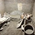 Archeologai atkasė vergų gyvenimą senovės Pompėjoje nušviečiantį kambarį