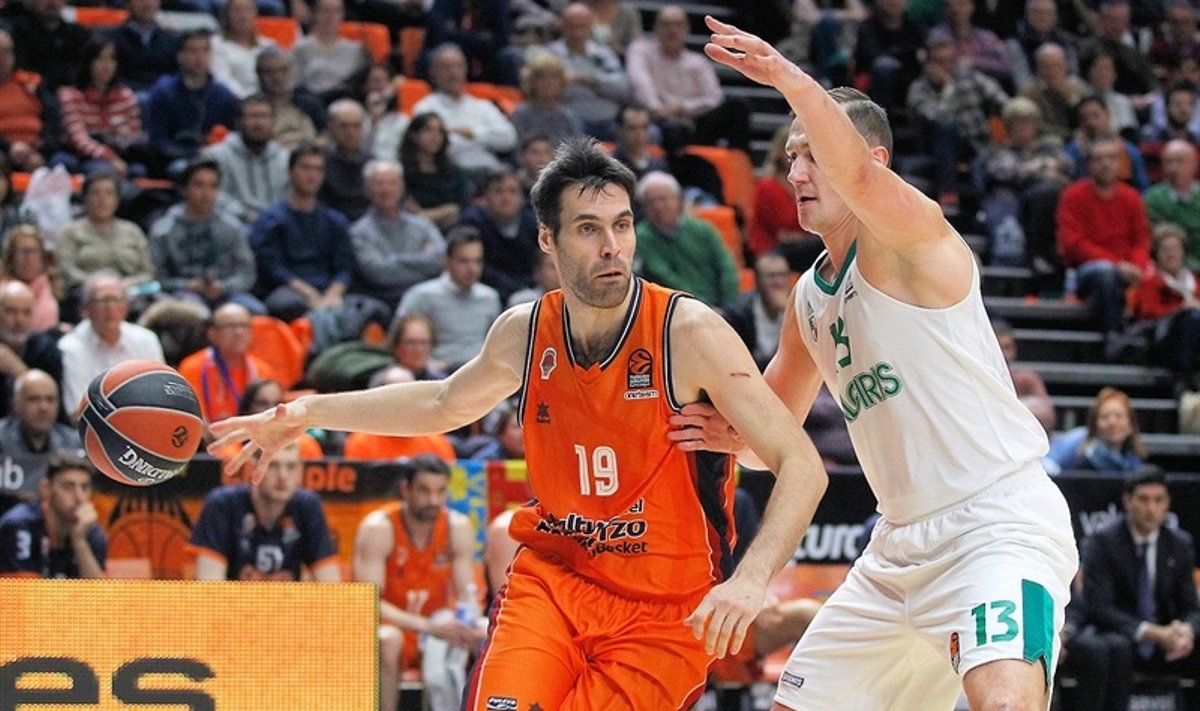 Eurolygos dvikova: Valensijos "Basket"– "Žalgiris"