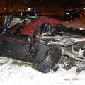 Ночью компания CityBee лишилась Porsche - его разбил нетрезвый водитель