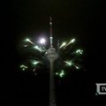 Aukščiausios Lietuvos Kalėdų eglės - Vilniaus televizijos bokšto įžiebimas