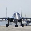 Rusijos bombonešiai bombarduoja taikinius Sirijoje naudodamiesi baze Irane