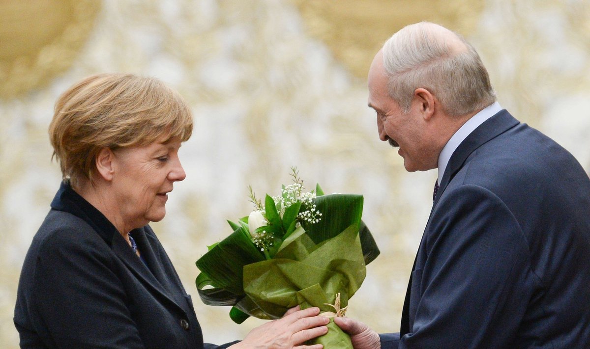 A. Merkel ir A. Lukašenka