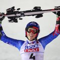 Slovakijos kalnų slidininkė pirmą kartą tapo pasaulio čempione