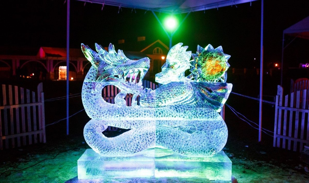 Festivalis „Ledo karalystė“ Pakruojyje
