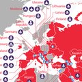 Duomenis vagiančio viruso „Red October“ žemėlapyje – ir Lietuvoje esančios diplomatinės įstaigos
