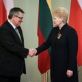 D.Grybauskaitė pakvietė Lenkijos prezidentą į Rytų partnerystės susitikimą Vilniuje