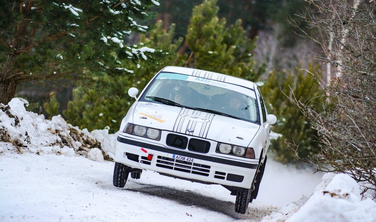 "RR Team" varžosi "Winter Rally 2019". Alfonso Rakausko nuotr.