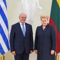 Lithuanian president accepts letters of credence from Greek ambassador
