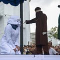 Indonezijoje viešai išplaktos kelios įsimylėjėlių poros ir įtariamos prostitutės